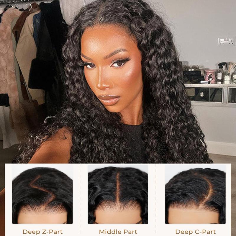 Bling Hair TikTokShopBlackFriday 180 Density Wear And Go Deep Wave Glueless Wig Human Hair 5x5 13x6 Hd Frontal Curly Lace Front Wigs On Clearance Sale For Women