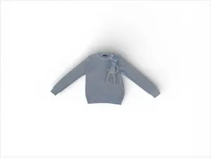 OBJ0029 LV Teddy Bear Knit Sweater