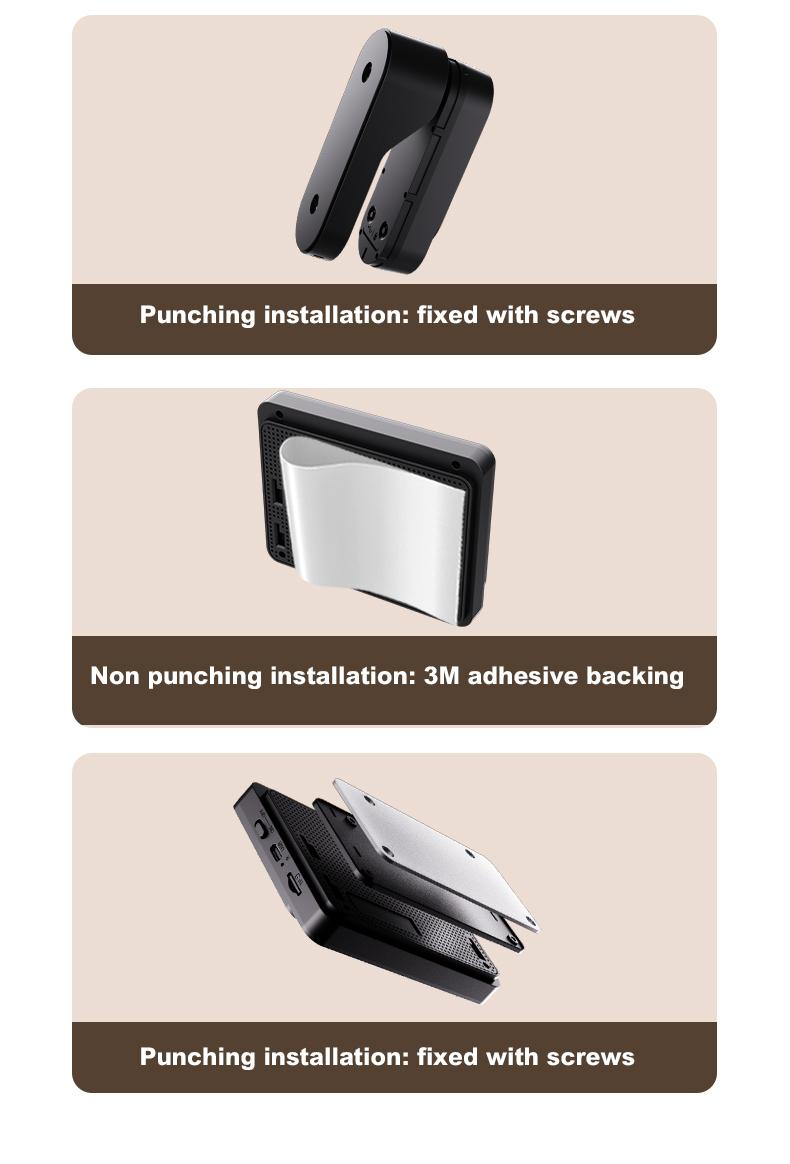 X8 Video Doorbell with Screen, No WiFi Needed, Local Storage, Waterproof & No Subscription Required