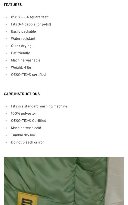 XL Outdoorsy™ Blanket