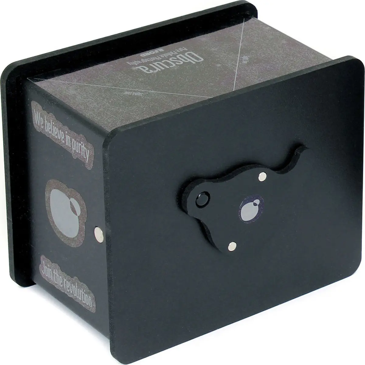 Ilford Obscura 4x5in New Lightweight Film Pinhole Camera with Magnetic Lock, Expanded PVC Construction for Pinhole Photography (Camera Only)