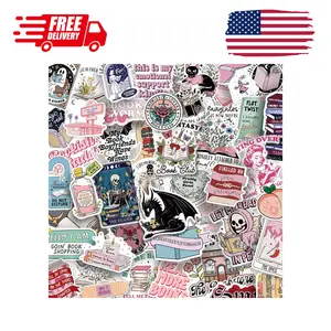 200 PCS Holographic Bookish Stickers for Kindle, Book Sticker Pack
