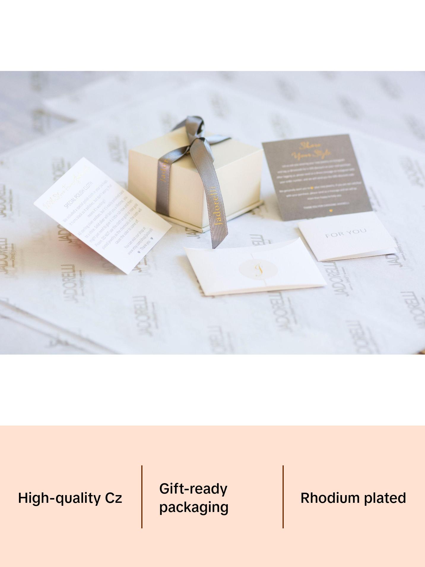 Green Emerald Art Deco Band