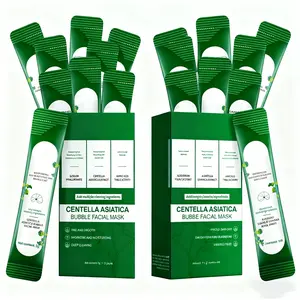 1 BOX Bubble Face Mask,Blackhead Remover, Oil Control,Centella Asiatica & Hyaluronic Acid for Moisturizing & Hydrating