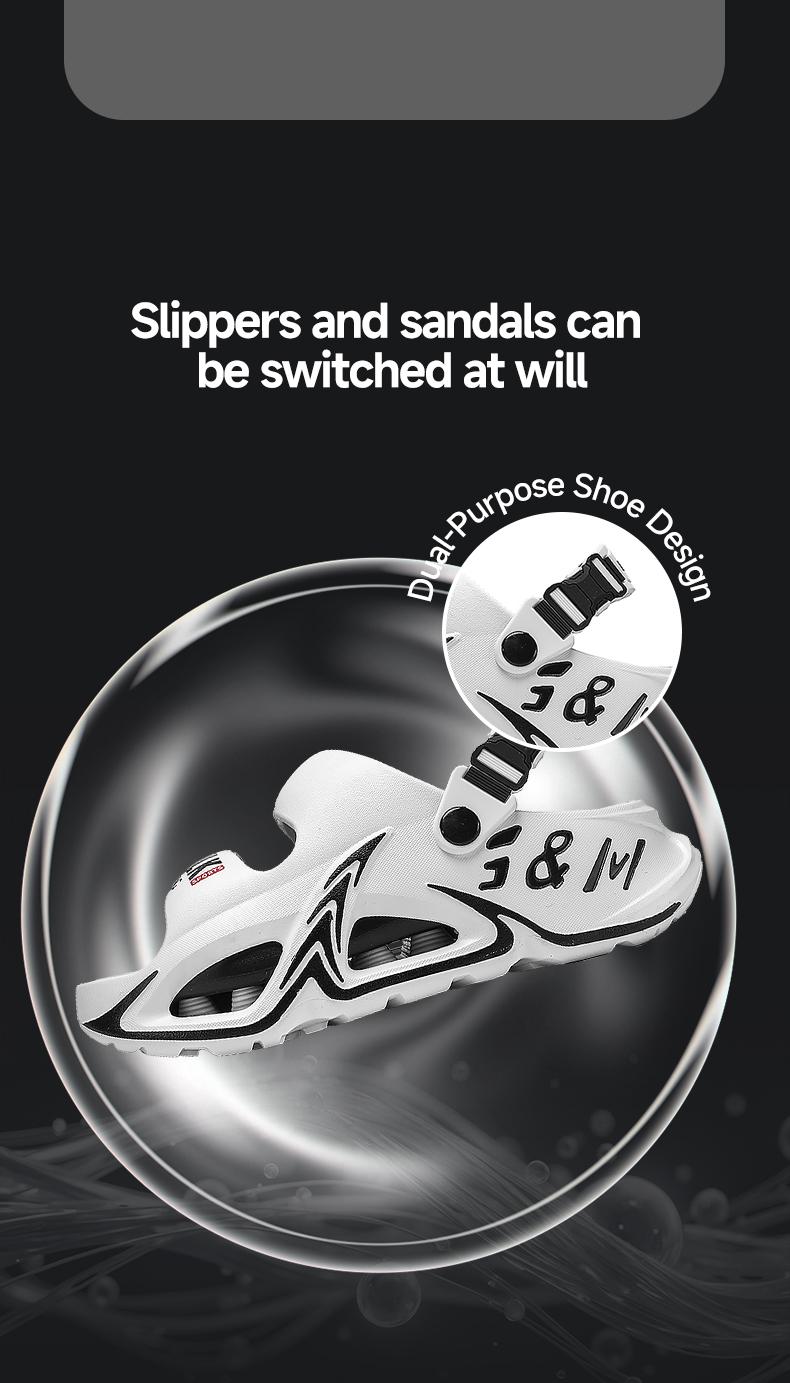 Summer Unisex Sandals wtih Arch Support FashionComfortable Lightweight Slippers Slip On Indoor andOutdoor