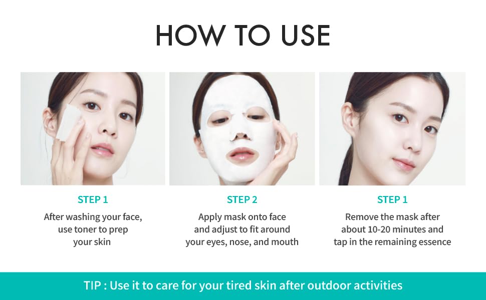 REJURAN Skin Protection Mask, c-PDRN – Hydrating and Soothing Facial Sheet Mask for Irritated, Stressed, Repairs & Restores Skin Barrier with Panthenol & Allantoin, Korean Skin Care (5-Pack)