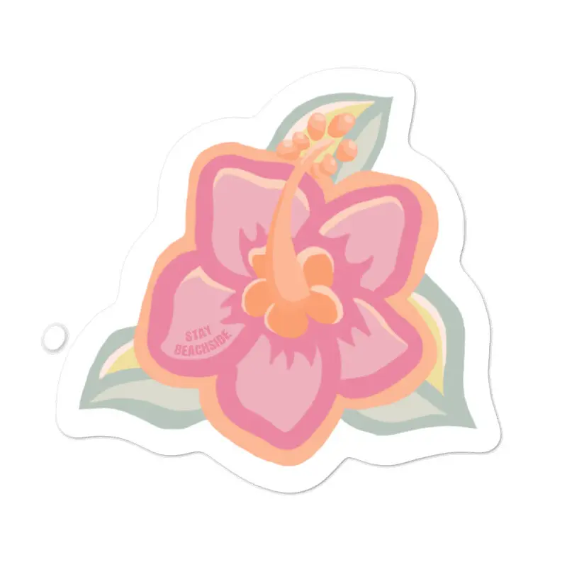 Hibiscus Sticker