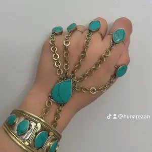 Afghani green bracelet