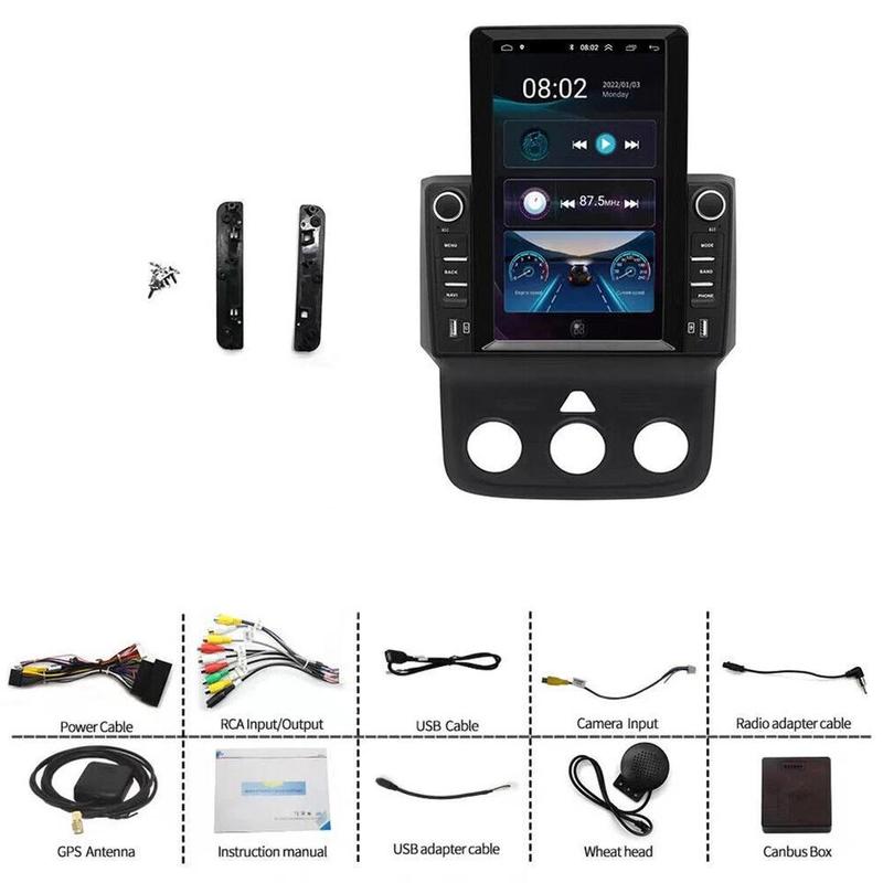 IYING 9.7" Android 12 Car Radio for 13-18 Dodge Ram 1500/2500/3500 | Wireless CarPlay •  GPS Navigation • Plug&Play Upgrade