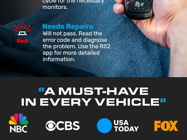BLCKTEC 400 OBD2 Scanner - Works for All OBD Compliant Cars 1996 & Newer - Car Code Reader & Scan Tool - Helps Fix Check Engine Light Issues & More