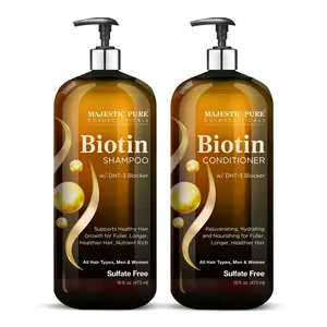 Biotin Shampoo and Conditioner set with DHT-3 Block | 16 fl oz each Biotin Shampoo and Conditioner set with DHT-3 Block | 16 fl oz each