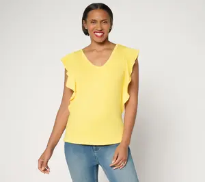 Mally Roncal Foundation Reversible Neckline Top