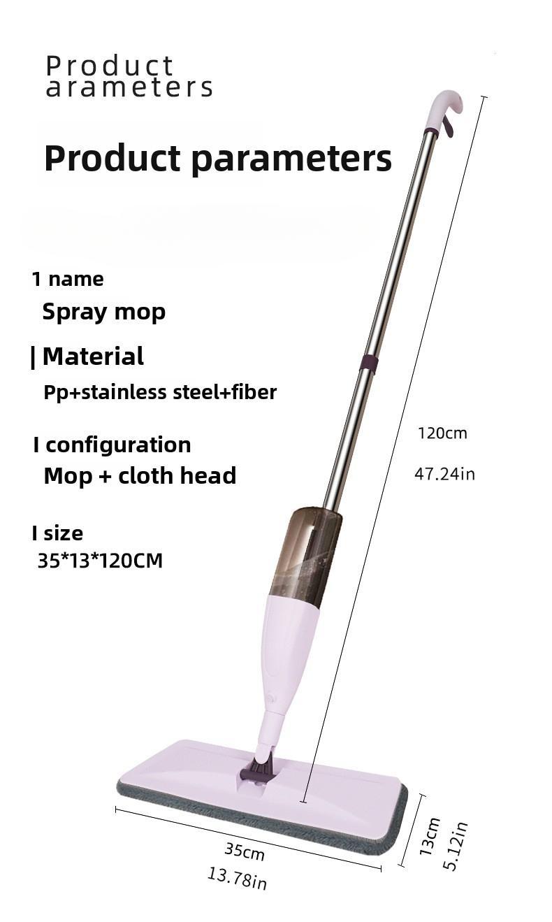 Microfiber Spray Mop for Floor Cleaning with 3 Pcs Washable Pads,Wet Dry Mop for Wood Laminate Tile Cleaning,Lightweight Floor Mop with Spray Function