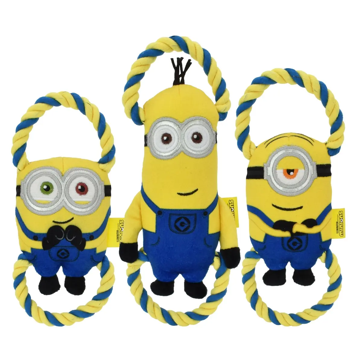 Multipet Minions Dog Toys, 3-count