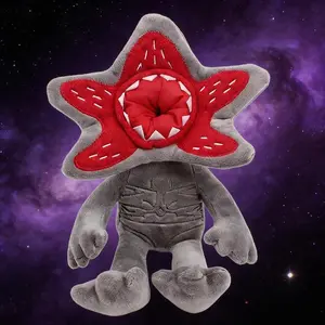 Stranger Things Demogorgon Plush Toy - Official Licensed Stuffed Animal with Opening Flower Face, Soft Huggable Monster Doll from Netflix Series, Collectible Gift for Fans, Kids & Adults