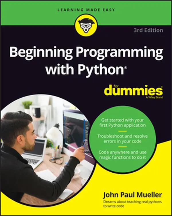 USED-Beginning Programming with Python for Dummies by Mueller, John Paul (Paperback)