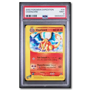 PSA 9 Charizard Expedition 2002 #39