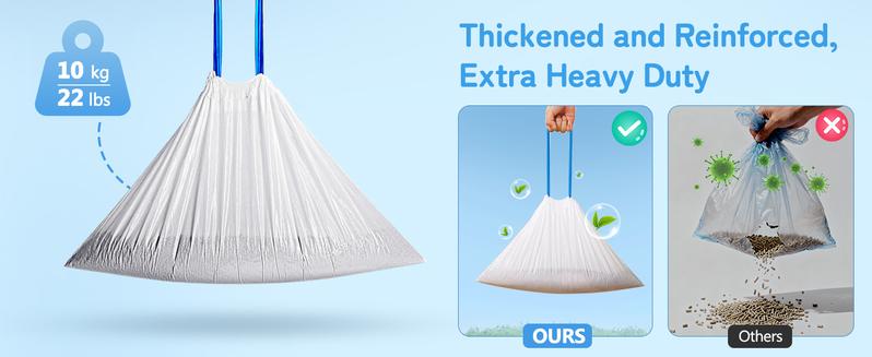 Thereye SC06 Open-Top Self-Cleaning Cat Litter Box special accessories, deodorization gel, and garbage bags Thereye SC06 Open-Top Self-Cleaning Cat Litter Box special accessories, deodorization gel, and garbage bags