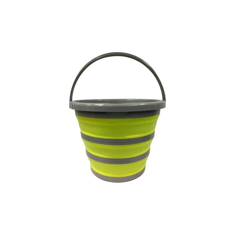 Collapsible Silicone Garden Bucket, Home Supplies Collapsible Bucket for Outdoor Gardening Use