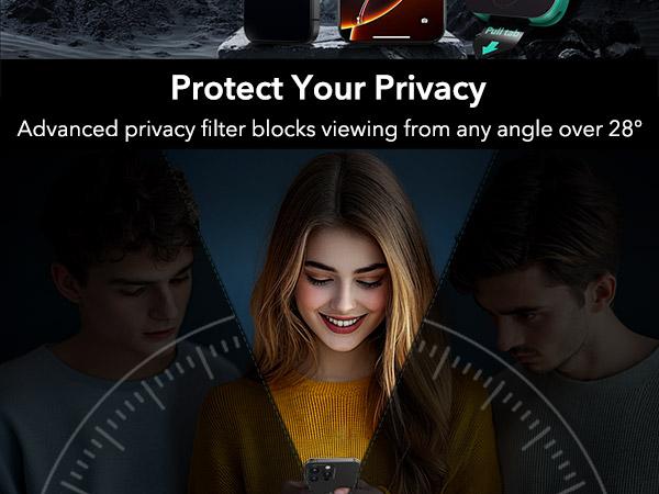 ESR 3 Pack 9H+ Glass for iPhone 17 16 15 14 13 Screen Protector Military Grade Shatterproof Full Coverage Tempered Glass with Easy Installation Tool for Smartphone Protection