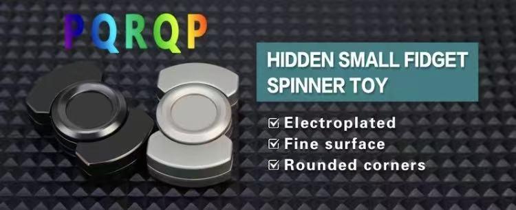 Ultimate 3-in-1 Fidget Toy: Spin, Slide, Click! Super-Smooth Magnetic Bearings - Crush Stress, Boost Focus Fast