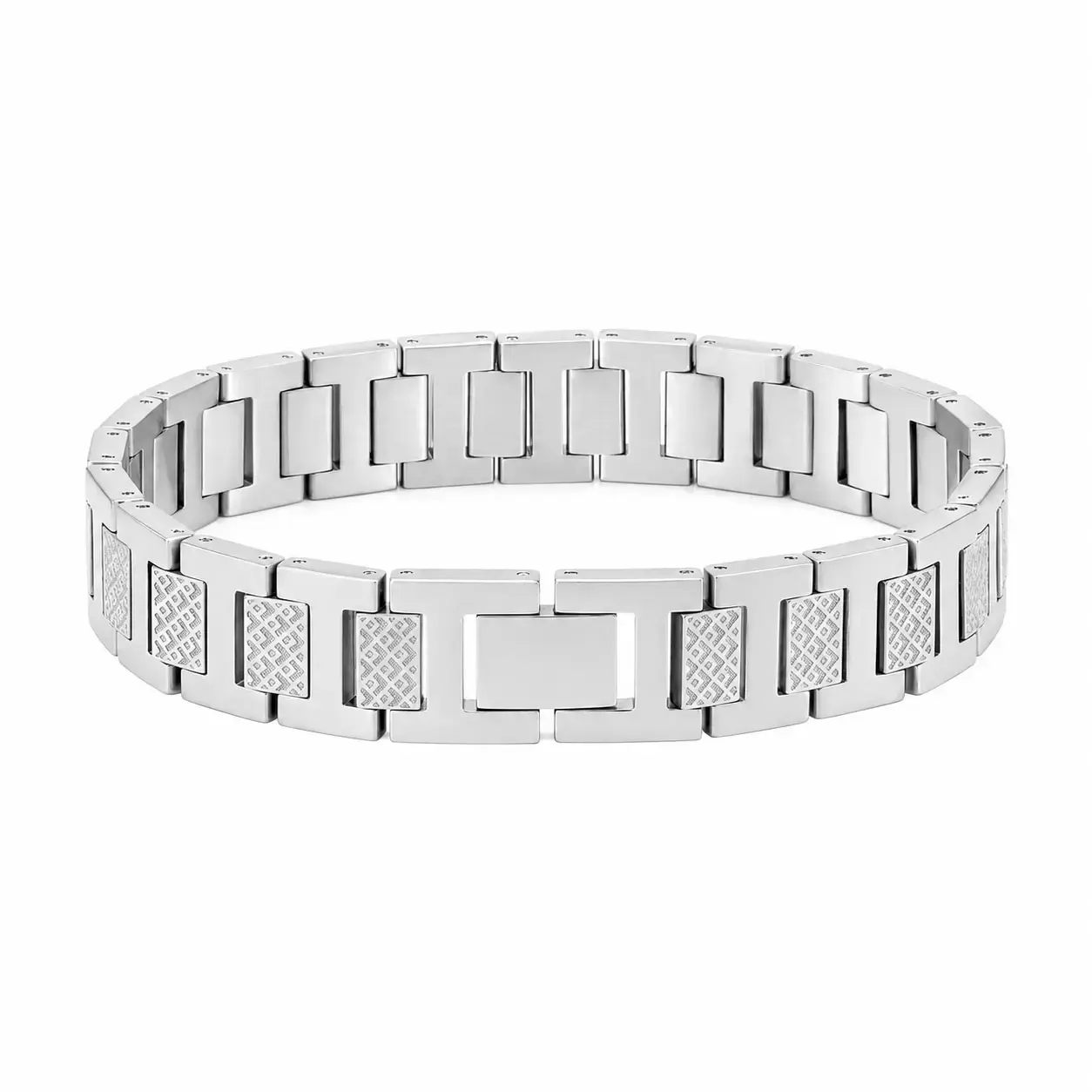 Men's Luxury Crocodile Chain Fashion Bracelet - Adjustable Size Stainless Steel Waterproof Wristwear, Exquisite All Seasons Everyday Wear Costume Jewelry, Anniversary Gift for Him, Exquisite Bracelet, 12 Mm,sohochic
