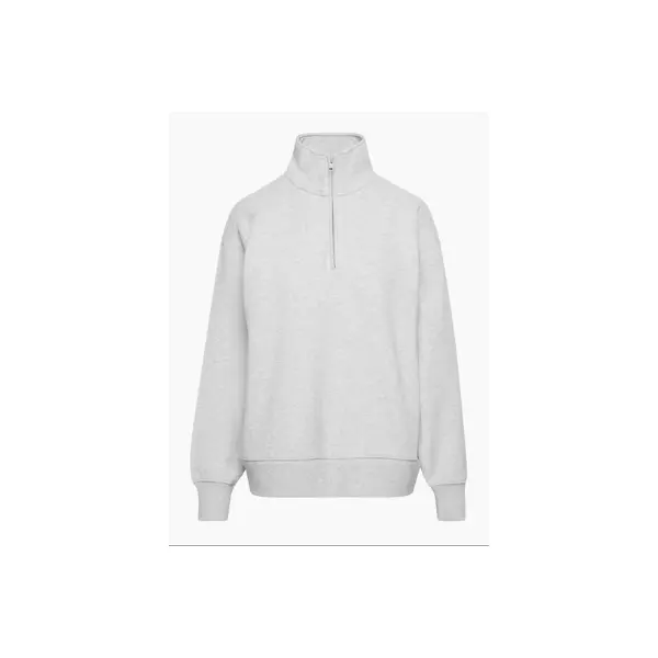 Quarter Zipper Up Pull Over Jacket