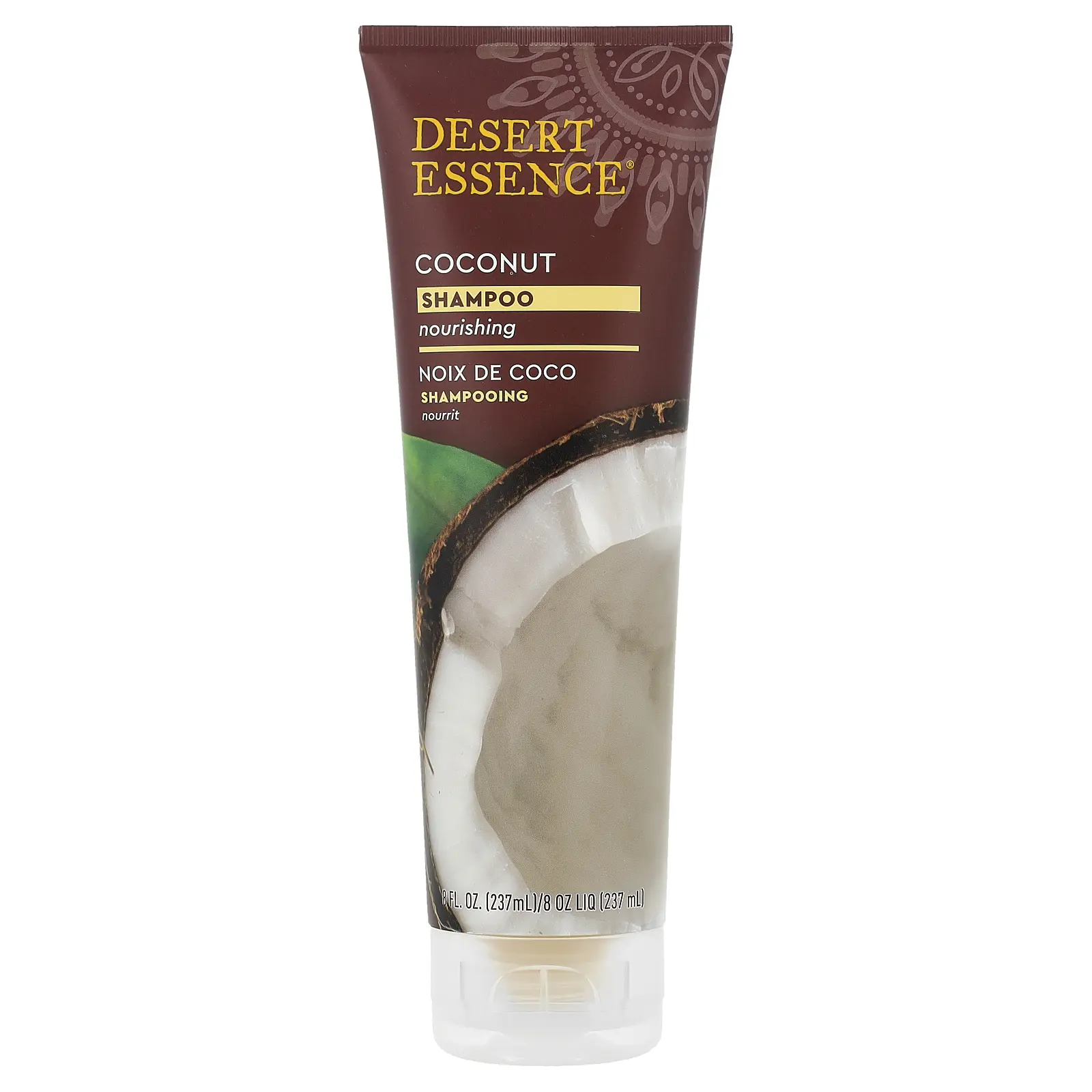 Desert Essence Shampoo, Coconut, 8 fl oz (237 ml)