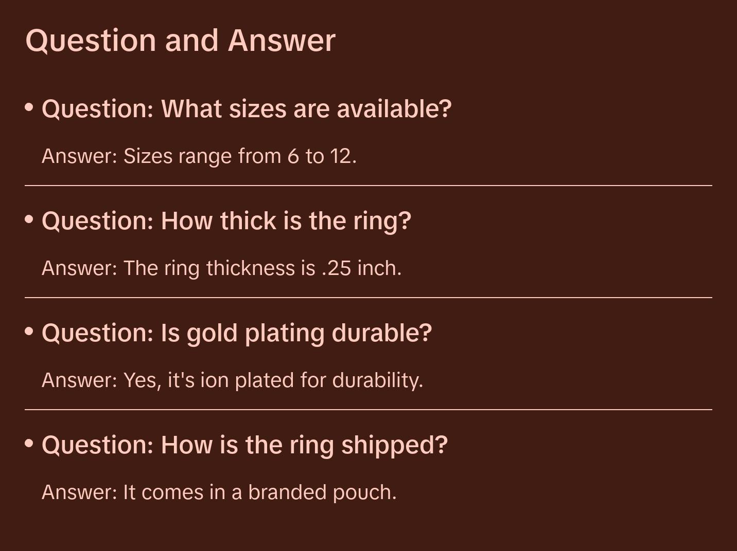 Greek Ring - 18K Gold Plated