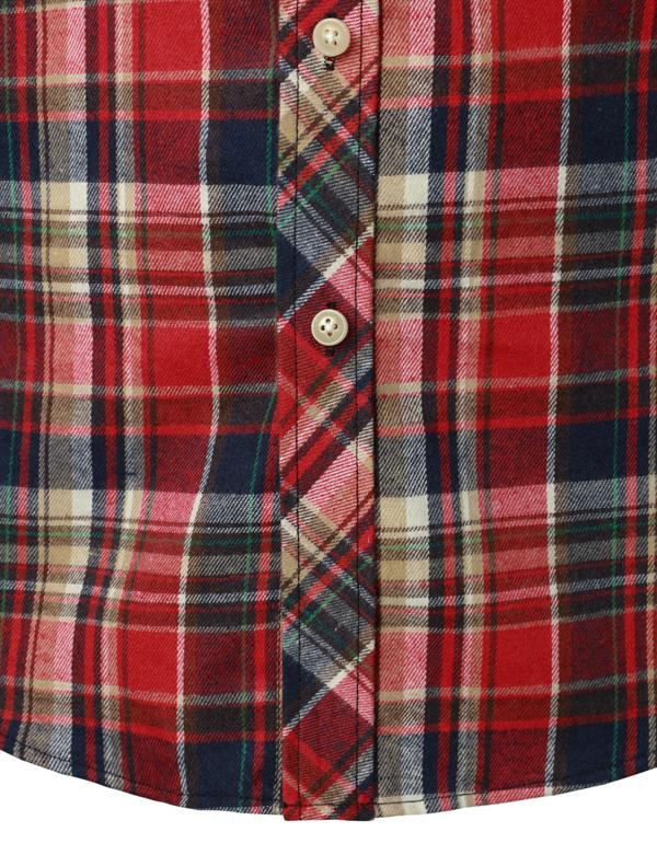 ZEROYAA Men's Casual Regular Fit Button Up Flannel Checked Plaid Shirts with Pockets Menswear shirts for men camisa para hombre christmas gifts for dad