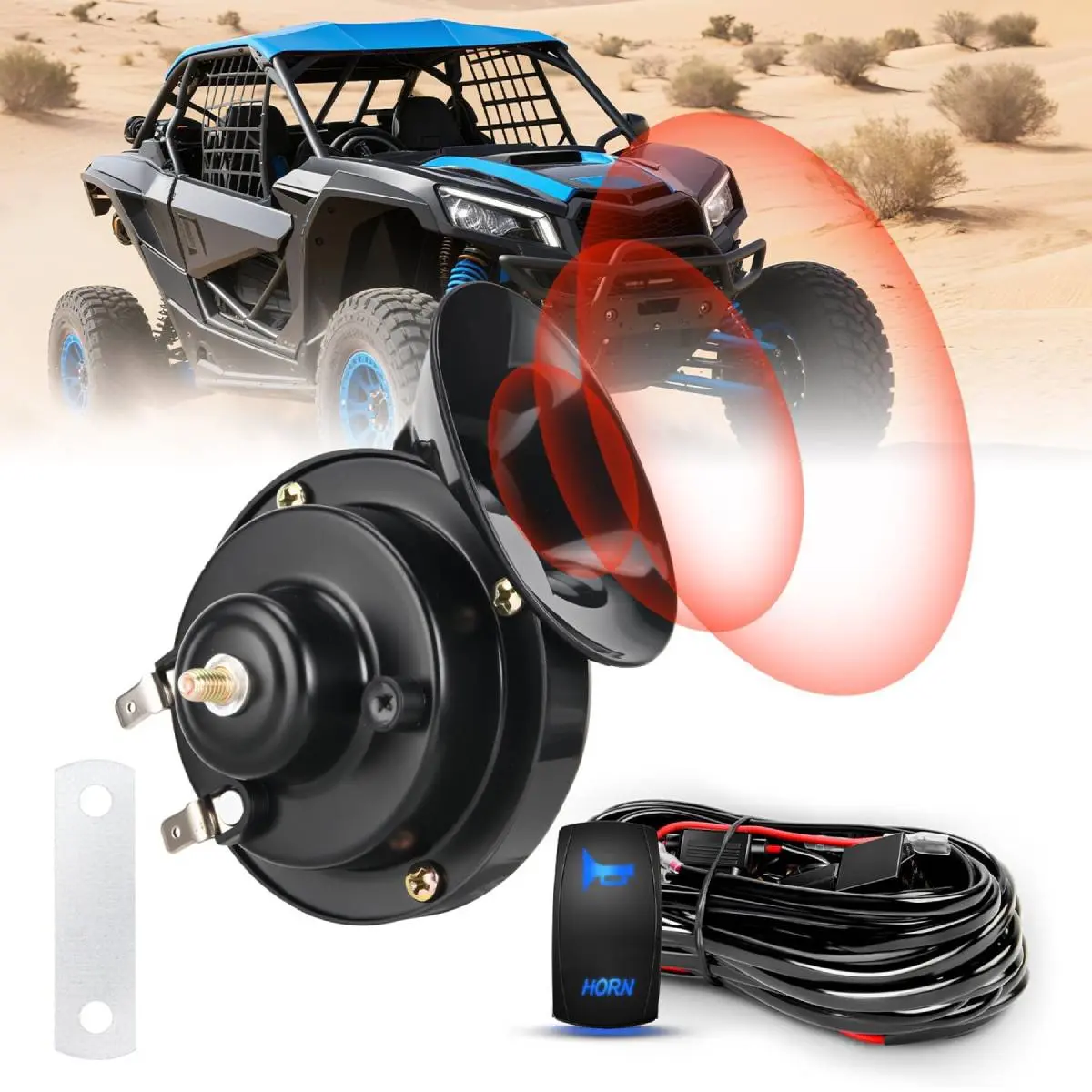 UTV Horn Wiring Harness Kit