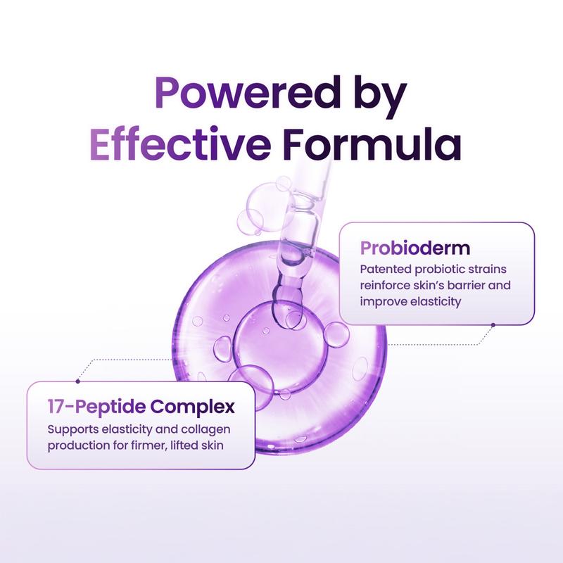 BIOHEAL BOH Probioderm 3D Lifting Travel Size Skin Care Kit | Korean Skincare Set for Firming & Hydration, with Ampoule, Face Moisturizer & Serum Spray | Mini Travel Essentials & Gift Set for Women Smooth Restore