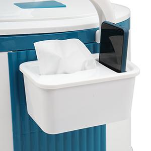 Outdoor toilet with toilet paper holder/anti-slip strip/leather cushion Suitable for outdoor RV bathrooms.