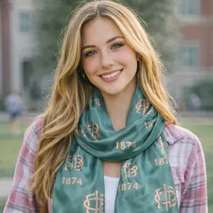 Gamma Phi Beta Satin Sorority Scarf *Officially Licensed*