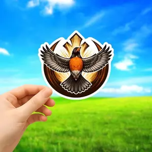 Michigan Rebel Alliance Restiance Bird Sticker Anti ICE Activist Art