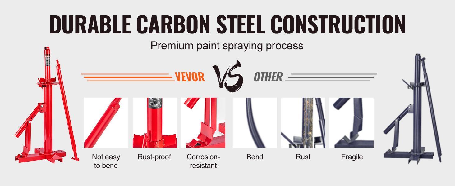 VEVOR Manual Tire Changer, Portable Hand Bead Breaker Mounting Tool for 203-406 mm Tires, Compatible with Car Truck Trailers, Small Auto Shops Durable Construction Light Motor Vehicles Suvs Pickups VEVOR Manual Tire Changer, Portable Hand Bead Breaker Mounting Tool for 203-406 mm Tires, Compatible with Car Truck Trailers, Small Auto Shops Durable Construction Light Motor Vehicles Suvs Pickups