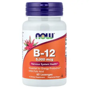 NOW Foods B-12, 60 Lozenges