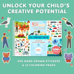 All Around Town Sticker Book