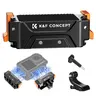 【DealsForYouDays】K&F CONCEPT Magnetic Quick Release Adapter Mount for DJI Osmo Action 5 Pro, 4, 3 – Aluminum Alloy Bracket with 1/4 Screw Hole, Tripod Silicone Plug, Clip for Camera Device Accessories Expansion, Head Strap, Selfie