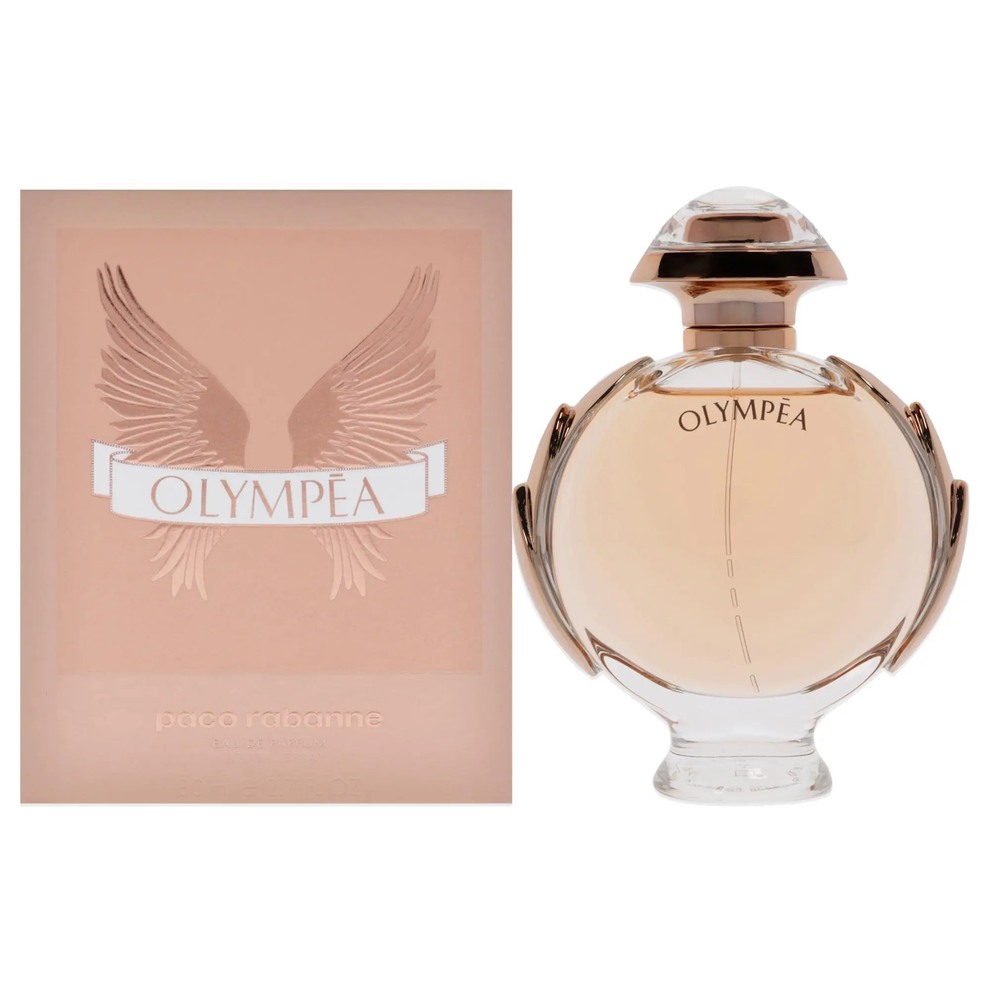 Women's Paco Rabanne Olympea Eau de Parfum Spray Bottle - 2.7 fl oz (2 to 2.9 fl oz range), Unique Design, Sophisticated Refined Aroma Fragrance
