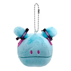 Gundam 45th Anniversary X Hatsune Miku (MikuHaro) Plush Mascot Keychain