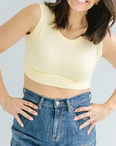 Crew Neck Tank Halftee