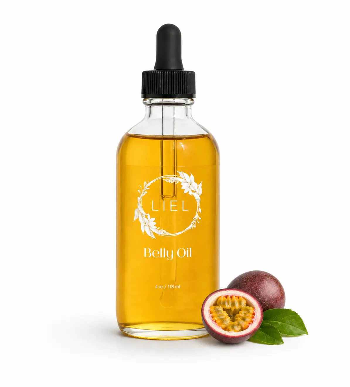 Belly Oil for Pregnancy and Stretch Marks - Nourishing Plant Oils for Soft Supple Skin - Gentle Daily Use - Supports Elasticity and Comfort - Natural Botanical Formula