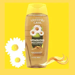 Manzanilla Grisi, VitaGloss Cleansing Shampoo with Chamomile Extract, 13.5 FL Oz