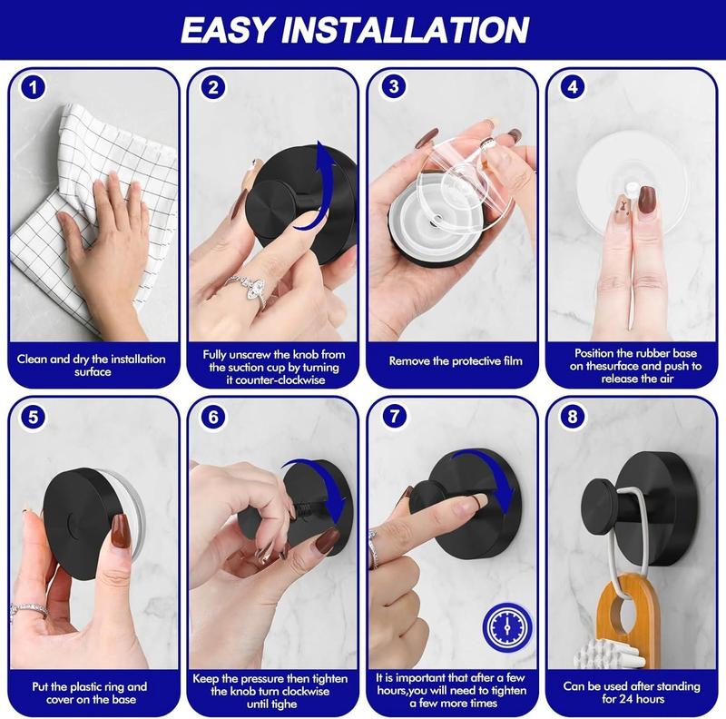 Decerk 2 PCS Suction Cup Hooks christmas gift Gadgets Kitchen home essentials suction Hooks bathroom accessories Waterproof Reuseable for Shower Bathroom Towel Hooks Shower Hooks Holders Shower Hooks Hanging Towels Loofah Robe Decerk 2 PCS Suction Cup Hooks christmas gift Gadgets Kitchen home essentials suction Hooks bathroom accessories Waterproof Reuseable for Shower Bathroom Towel Hooks Shower Hooks Holders Shower Hooks Hanging Towels Loofah Robe