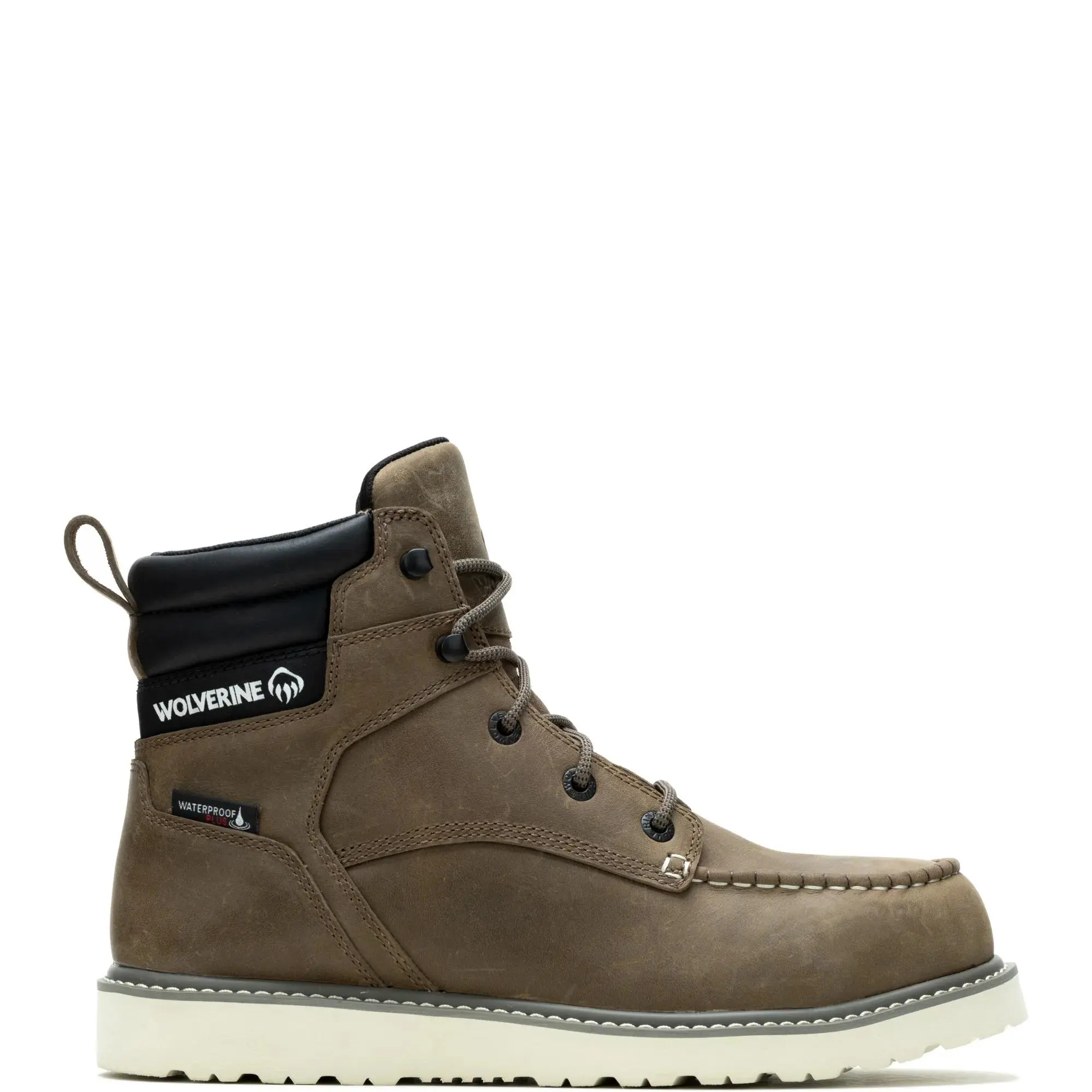 Wolverine Men's Trade Wedge 6" Moc-Toe Steel-Toe Work Boot