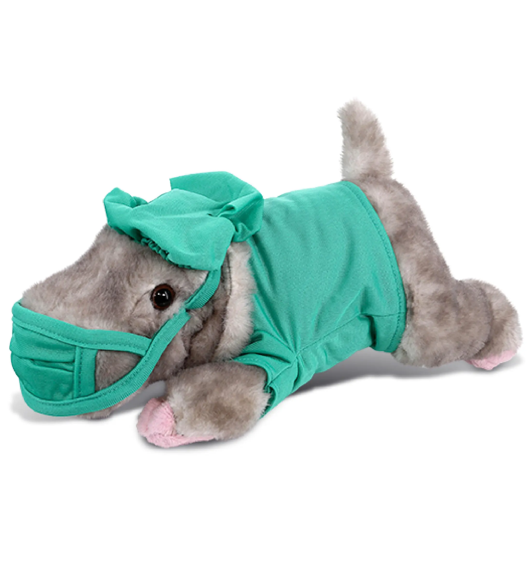 PLUSH DOCTOR - WILD COLLECTION PLUSH - 11" HIPPO