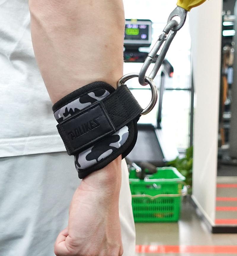 Adjustable Ankle Straps for Cable Machines – D-Ring Ankle Cuffs for Glute & Leg Training