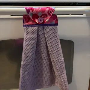 Seller Live/Buyer choose Button Half Towels