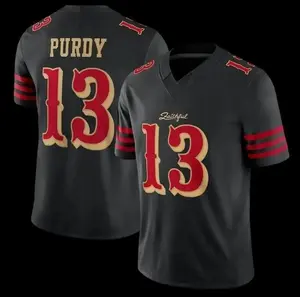 SF #13 Brock Purdy Black 2025 Rivalries Collection Game Jersey - TikTok Shop _ Holiday Sales TikTok Shop